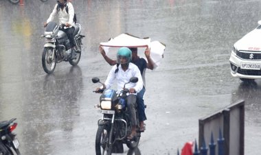 यूपी  में चौबीस घंटे में 16.9 मिमी औसत वर्षा हुई