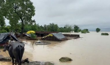 उत्तर प्रदेश में शारदा, राप्ती, गण्डक नदियों का जलस्तर खतरे के निशान से ऊपर