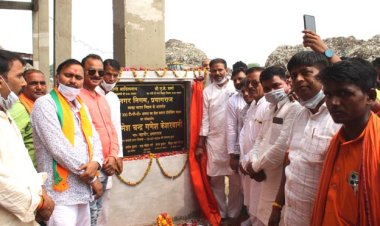 महापौर ने बसवार के सॉलिड वेस्ट प्लांट का किया उद्घाटन