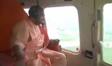 बाढ़ प्रभावित खीरी के क्षेत्र का मुख्यमंत्री ने किया हवाई सर्वेक्षण, प्रभावितों को हर संभव मदद के दिए निर्देश