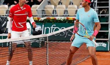 पेरिस ओलंपिक : नोवाक जोकोविच ने नडाल को हराया