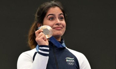 एक ही ओलंपिक संस्करण में दो पदक जीतने वाली पहली भारतीय महिला बनीं मनु भाकर