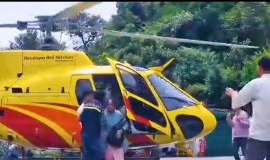 केदारनाथ यात्रा मार्ग पर फंसे यात्रियों का रेस्क्यू जारी