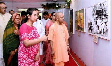 मुख्यमंत्री योगी आदित्यनाथ ने काकोरी ट्रेन एक्शन शताब्दी महोत्सव का किया उद्घाटन