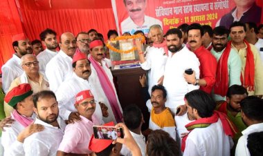 सिंगोल राजतन्त्र का प्रतीक, संविधान लोकतंत्र की आत्मा : श्यामलाल पाल