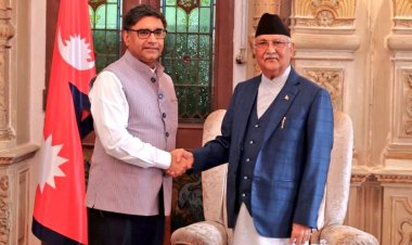 ओली ने प्रधानमंत्री मोदी को दिया नेपाल आने का निमंत्रण