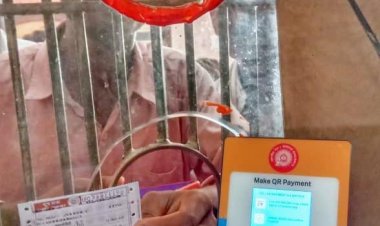 पूर्वोत्तर रेलवे के स्टेशनों पर टिकटों के भुगतान के लिए क्यू.आर. डिवाइस