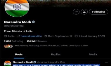 प्रधानमंत्री मोदी ने राजीव गांधी को श्रद्धांजलि दी