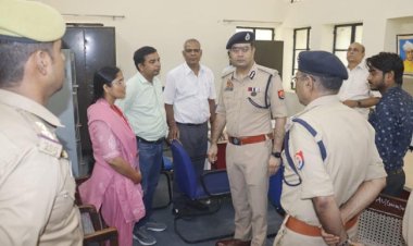 प्रयागराज के 63 केन्द्रों पर हो रही पुलिस भर्ती परीक्षा, अधिकारियों ने किया निरीक्षण
