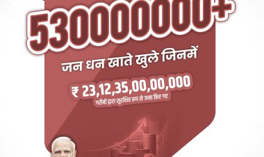 प्रधानमंत्री मोदी ने जन धन योजना के 10 वर्ष पूरे होने पर बधाई दी