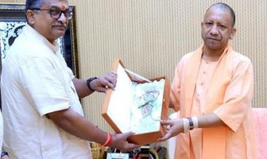 मुख्यमंत्री योगी से मिले विहिप के संगठन महामंत्री मिलिंद परांडे