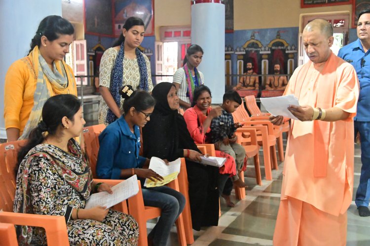 गाेरखपुर समेत उत्तर प्रदेश में किसी के साथ नाइंसाफी नहीं होने देगें : मुख्यमंत्री