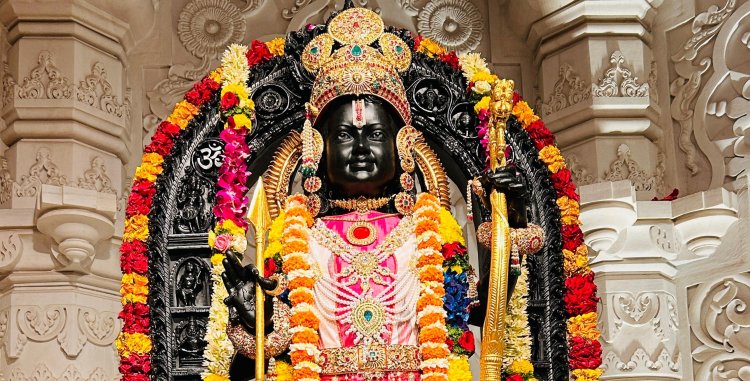 श्रीकृष्ण जन्माष्टमी पर मंगलवार को 50 किलो पंचामृत से रामजन्मभूमि में होगा अभिषेक