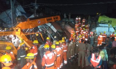 लखनऊः इमारत ढहने की घटना में मृतकों की संख्या 8 तक पहुंची