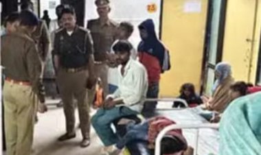 ईट भट्टे के 35 मजदूरों को लेकर जा रही बस खाई में पलटी