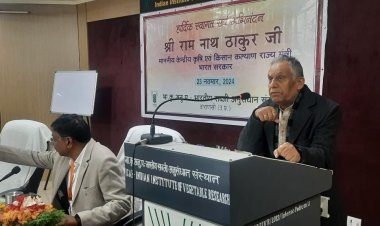 गांव में जाएं वैज्ञानिक,किसानों को सिखाएं भी और उनसे सीखें भी: रामनाथ ठाकुर