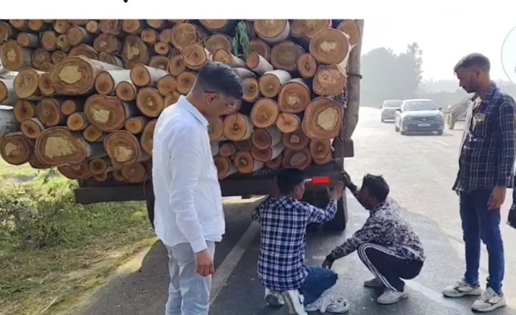 यमुनानगर: बिना नंबर प्लेट व ओवरलोड वाहनों पर आरटीए कार्रवाई शुरू