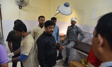 कैबिनेट मंत्री नंदी गोपाल के काफिले की गाड़ी दुर्घटनाग्रस्त, दो जवान घायल