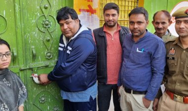 जिले में नकली खाद बनाने वाले गिरोह का भंडाफोड़, 500 बोरी जिप्सम की बरामद