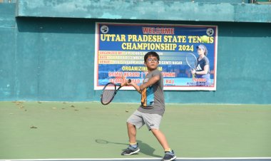 टेनिस चैंपियनशिप : लखनऊ के आश्विक ने बरेली के श्रीजय को दी मात