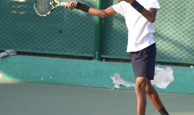 टेनिस चैंपियनशिप : प्रयागराज के सजल ने वाराणसी के अनुराग को दी मात, लखनऊ के ओम ने गाजियाबाद के विशाल को हराया