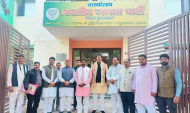 देश और प्रदेश में भाजपा के लिए अनुकूल वातावरण : देवेश कुमार कोरी