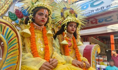 हरे बांस मंडप छाए, सिया जी को राम ब्याहन आए’धूमधाम से हुआ भगवान श्रीराम-सीता का विवाह