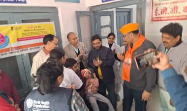 बच्चों को अवश्य पिलाएं पोलियोरोधी दवा: सौरभ श्रीवास्तव