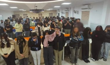 नोएडा में फर्जी कॉल सेंटर का खुलासा, 9 महिलाओं समेत  76 आरोपी गिरफ्तार