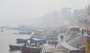 वाराणसी सहित पूर्वांचल के जिलों में घने कोहरे की चादर तनी,रफ्तार पर लगा ब्रेक