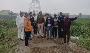 हिंडन नदी का जल स्तर बढ़ने से हजारों बीघा फसल जलमग्न