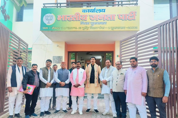 देश और प्रदेश में भाजपा के लिए अनुकूल वातावरण : देवेश कुमार कोरी
