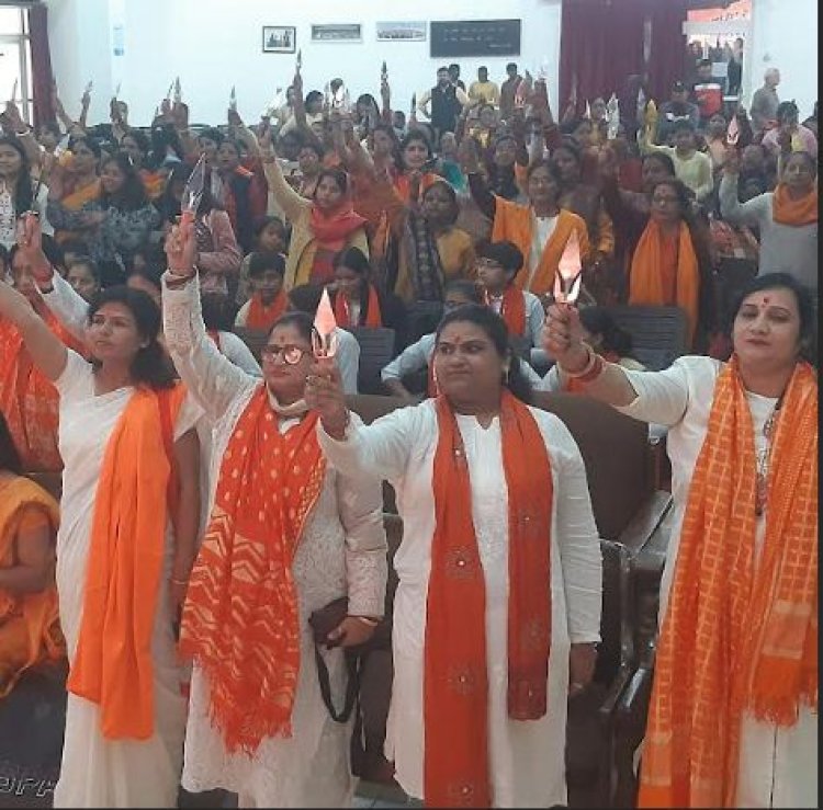देश व धर्म की रक्षा के लिए लाखों की संख्या में बहनें खड़ी हों : विनायक राव