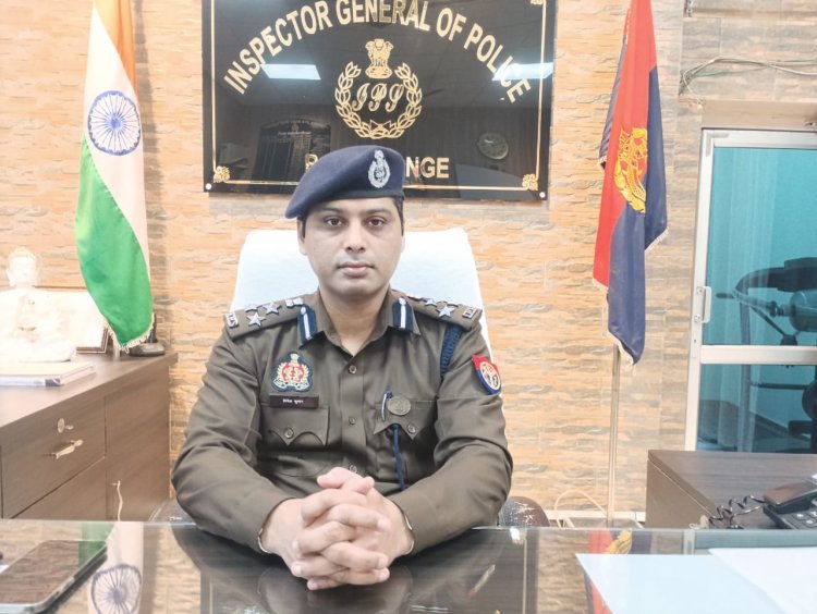 नवनियुक्त पुलिस उपमहानिरीक्षक दिनेश कुमार पी. ने ग्रहण किया कार्यभार
