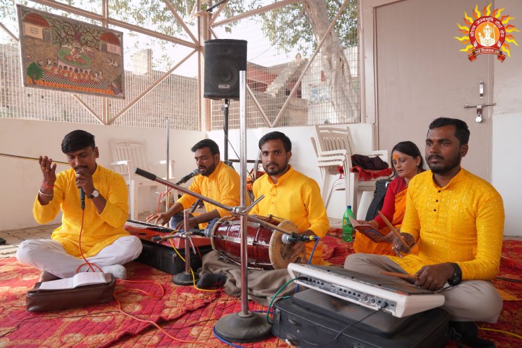श्रीराम मंदिर परिसर में सुंदरकांड और हनुमान चालीसा का हुआ संगीतमय पाठ