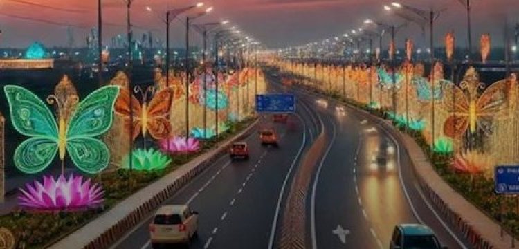 महाकुम्भ के लिए बटरफ्लाई लाइटिंग से सजाया जायेगा लखनऊ से प्रयागराज मार्ग