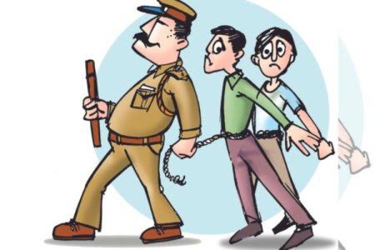 पुलिस का 5 घंटे चला धरपकड़ अभियान, 61 अभियुक्त गिरफ्तार