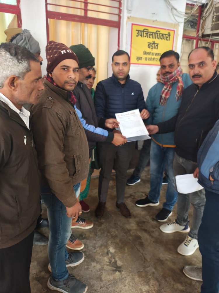 हाईकोर्ट स्टे के बाद भी चल रहा चर्च निर्माण बंद कराने की मांग