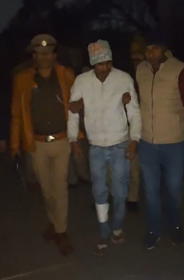 गाजियाबाद पुलिस की अपराधियों के साथ फिर मुठभेड़,दो गौकश व मोबाइल लुटेरा पुलिस की गोली से घायल