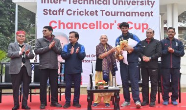  क्रिकेट : डा. एपीजे अब्दुल कलाम प्राविधिक विवि को हराकर राजभवन ने जीता खिताब