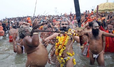 आस्था का अमृत स्नान : मकर संक्रांति पर अखाड़ों ने किया दिव्य-भव्य अमृत स्नान