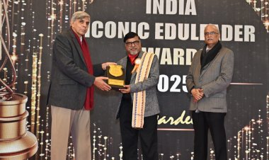क्रिप्टन पब्लिक स्कूल मुरादाबाद के प्रधानाचार्य भारत आइकॉनिक लीडर अवार्ड-2025 से सम्मानित