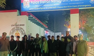 दो घंटे चला पुलिस का डंडा,खुले में शराब पी रहे 456 शराबियों ने हवालात में काटी सर्दी की रात
