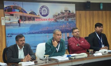 -मण्डल रेल प्रबंधक ने मौनी अमावस्या की तैयारियों पर की प्रेस वार्ता