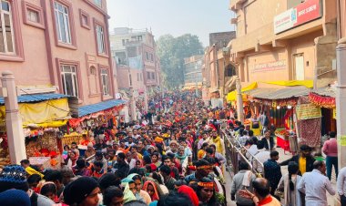 पांच लाख श्रद्धालुओं ने किया मां विंध्यवासिनी का दर्शन-पूजन
