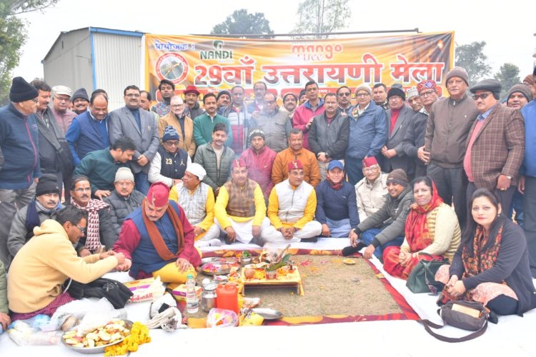 उत्तरायणी मेले की भव्य शुरुआत, भूमि पूजन के साथ तैयारियां जोरों पर