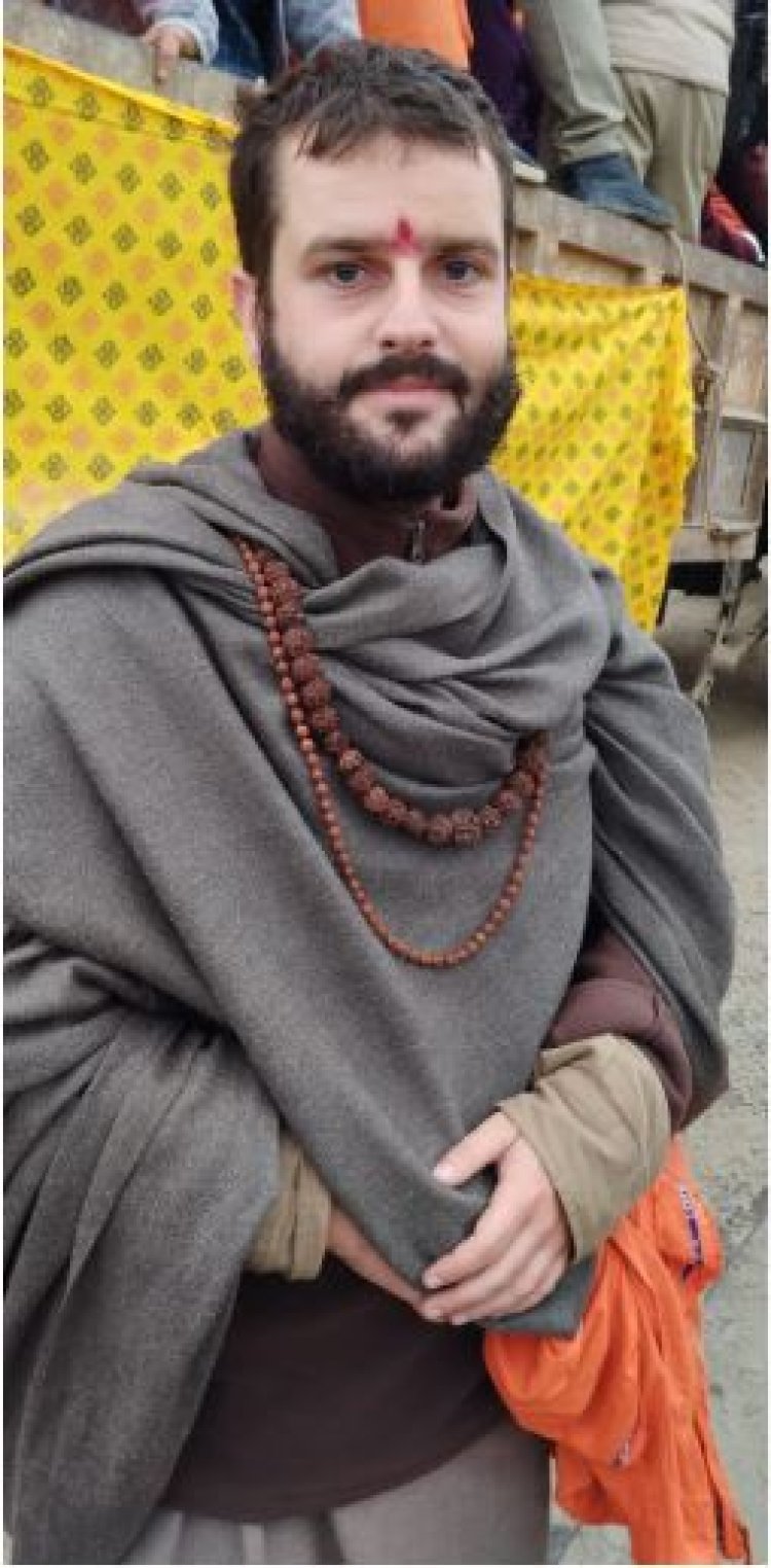 महाकुम्भ में सन्यास ग्रहण कर इंग्लैण्ड के जैकब बन चुके हैं जय किशन सरस्वती