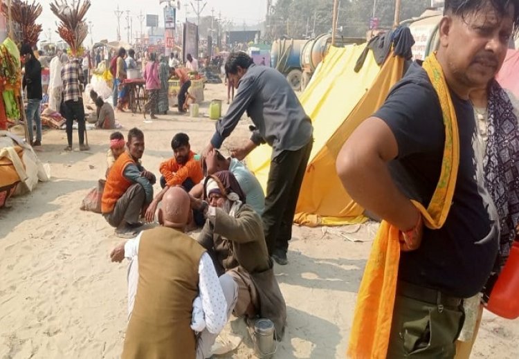 संगम तीरे नाई समाज के हाथों से सजी महाकुम्भ की दिव्यता और संस्कृति