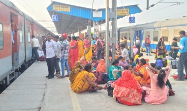 भटनी - प्रयागराज मार्ग पर तीन दिनों तक आधा दर्जन गाड़ियां हुई निरस्त