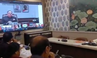 मास ड्रग एडमिनिस्ट्रेशन अभियान के वर्चुअल शुभारंभ कार्यक्रम में सम्मिलित हुए उपमुख्यमंत्री ब्रजेश पाठक 